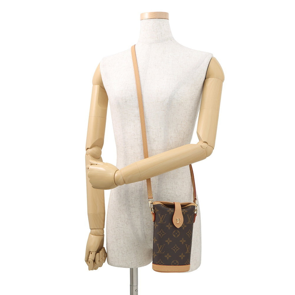 Louis Vuitton Brown Monogram Monogram Pouch Shoulder Bag (Pre-Owned)