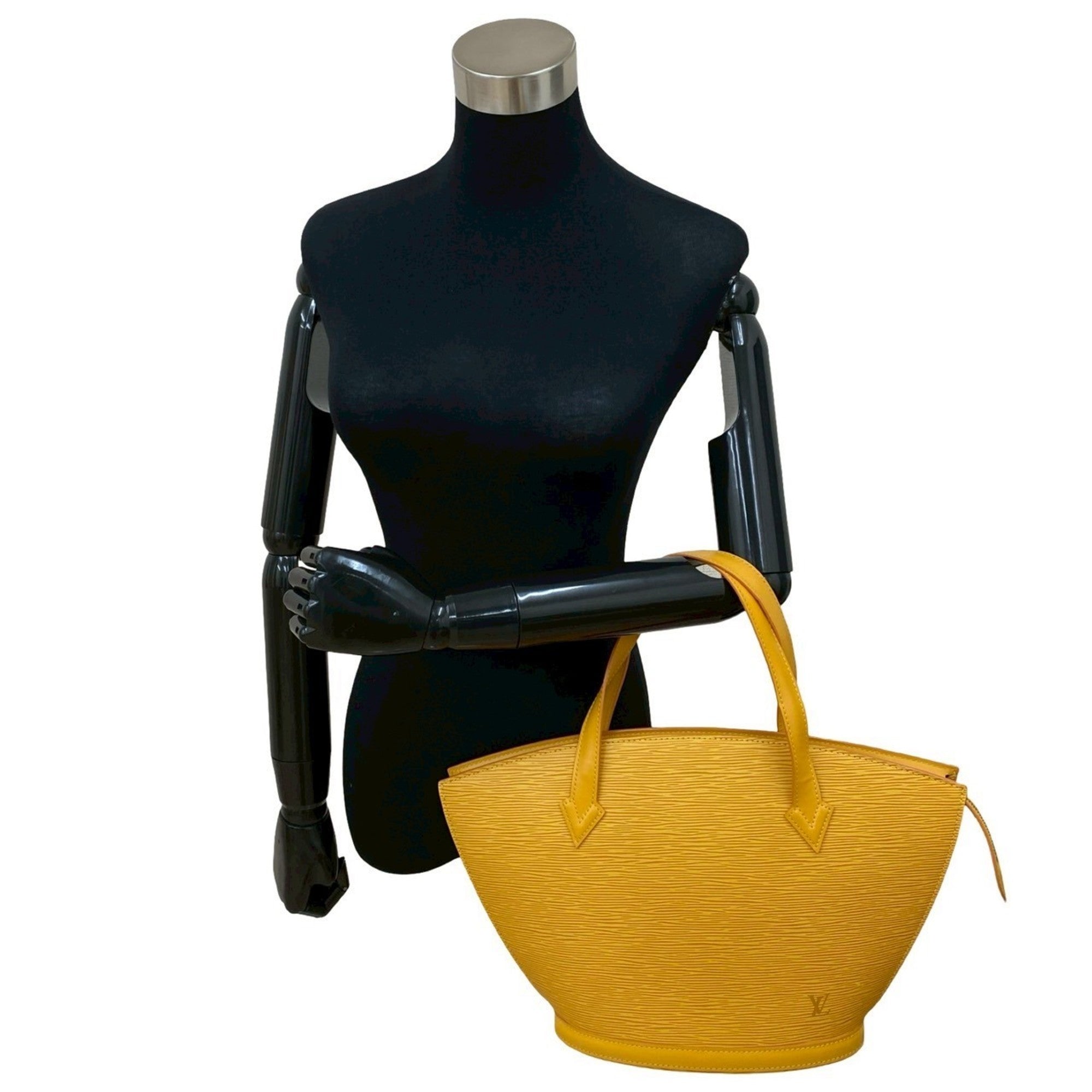 Louis Vuitton Yellow Epi Leather Handbag (Pre-Owned)