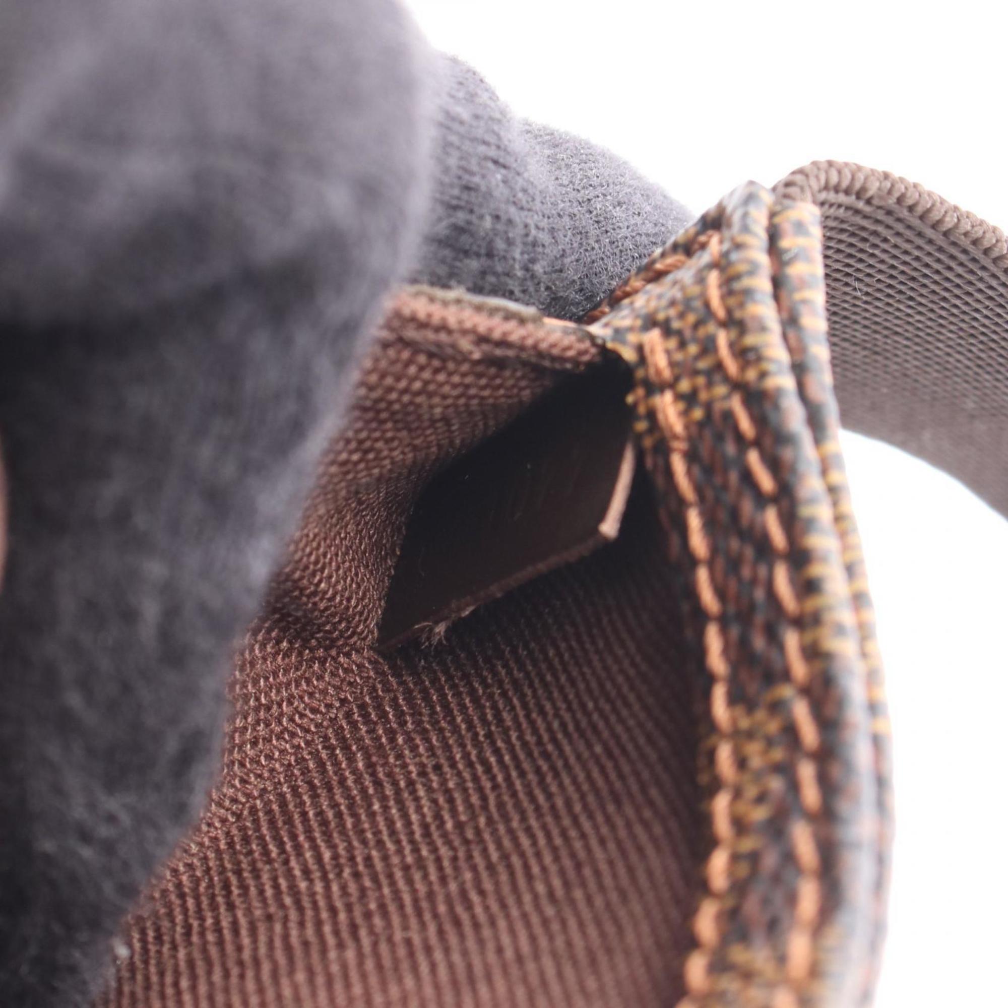 Louis Vuitton Brown Damier Canvas Coated Canvas Fanny Pack Sling Bag (Pre-Owned)