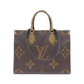 Louis Vuitton Marron Coated Canvas Handbag (Pre-Owned)