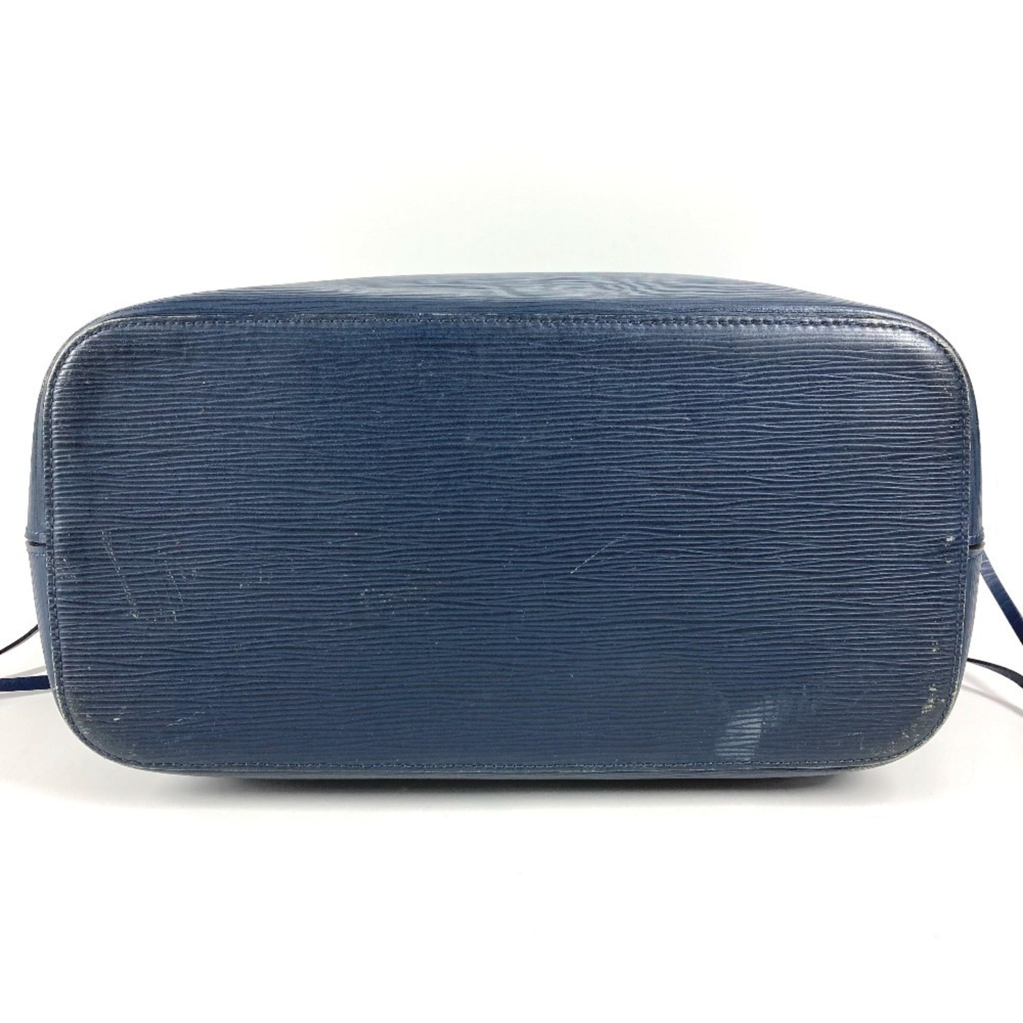 Louis Vuitton Epi Navy Epi Leather Shoulder Bag Tote Bag (Pre-Owned)