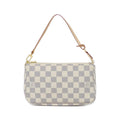 Louis Vuitton Azur Coated Canvas Pochette Pouch (Pre-Owned)