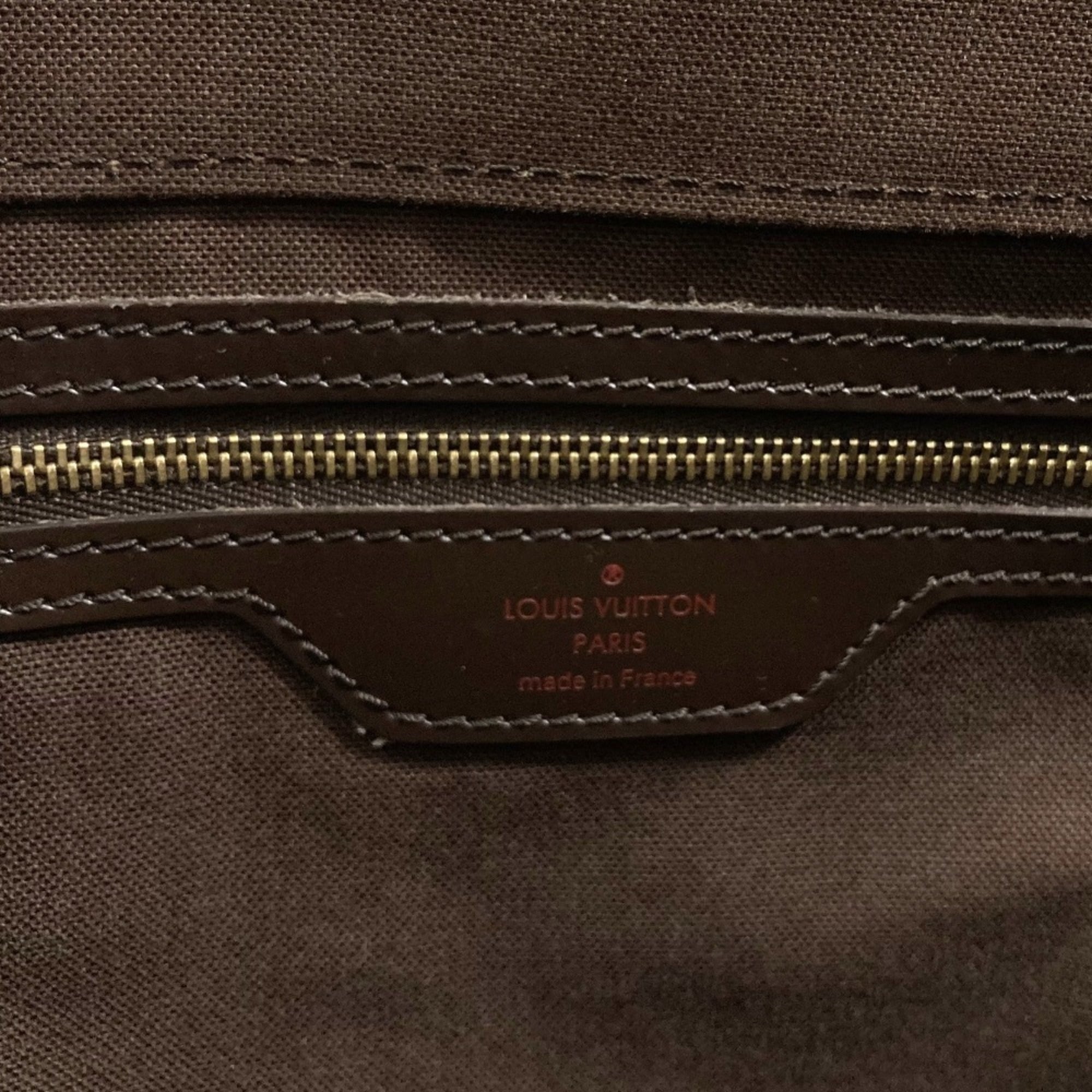Louis Vuitton Damier Brown Damier Canvas Handbag (Pre-Owned)
