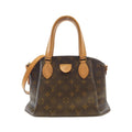 Louis Vuitton Marron Coated Canvas Handbag (Pre-Owned)