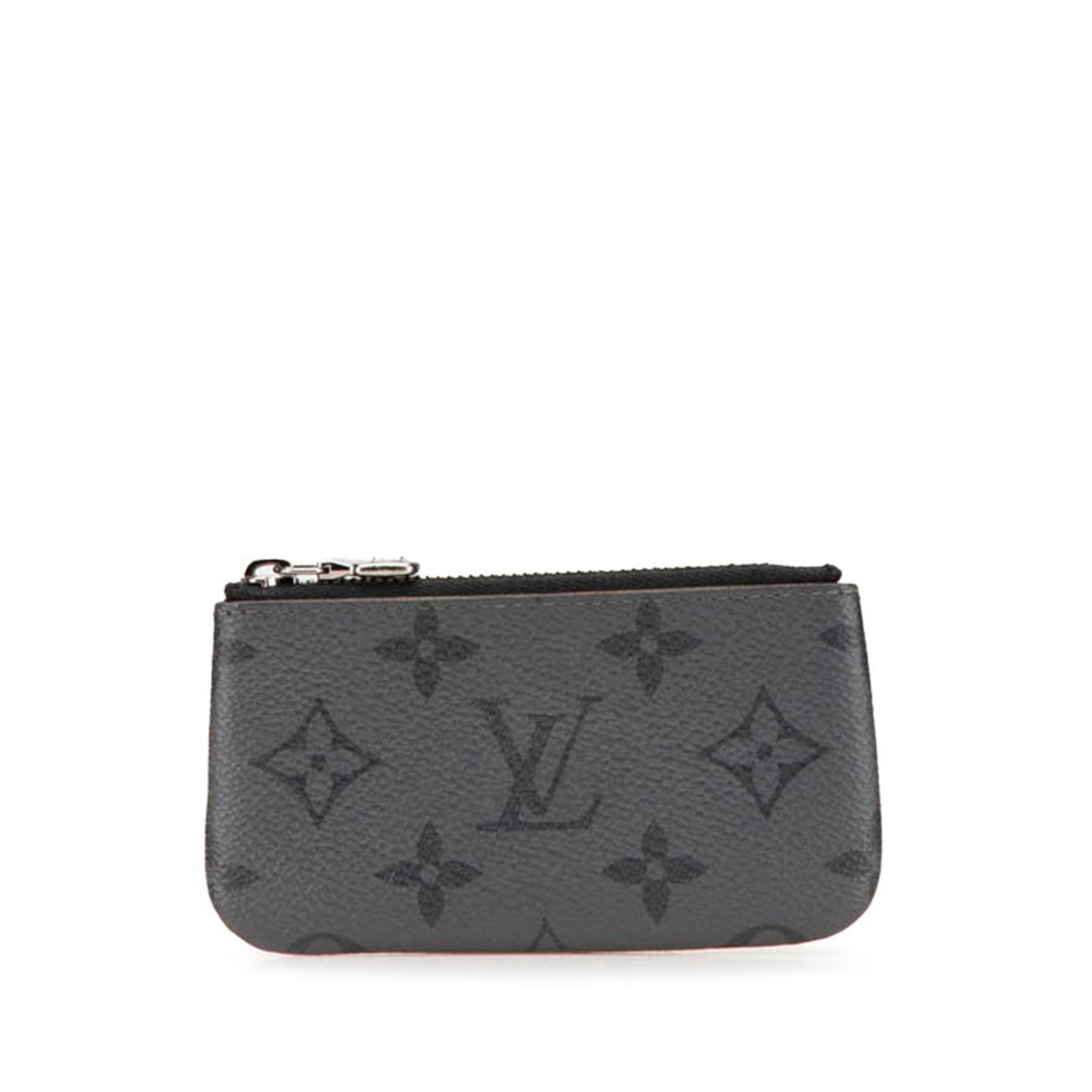 Louis Vuitton Black Gray Pvc Pochette (Pre-Owned)