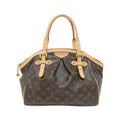 Louis Vuitton Marron Coated Canvas Shoulder Bag (Pre-Owned)