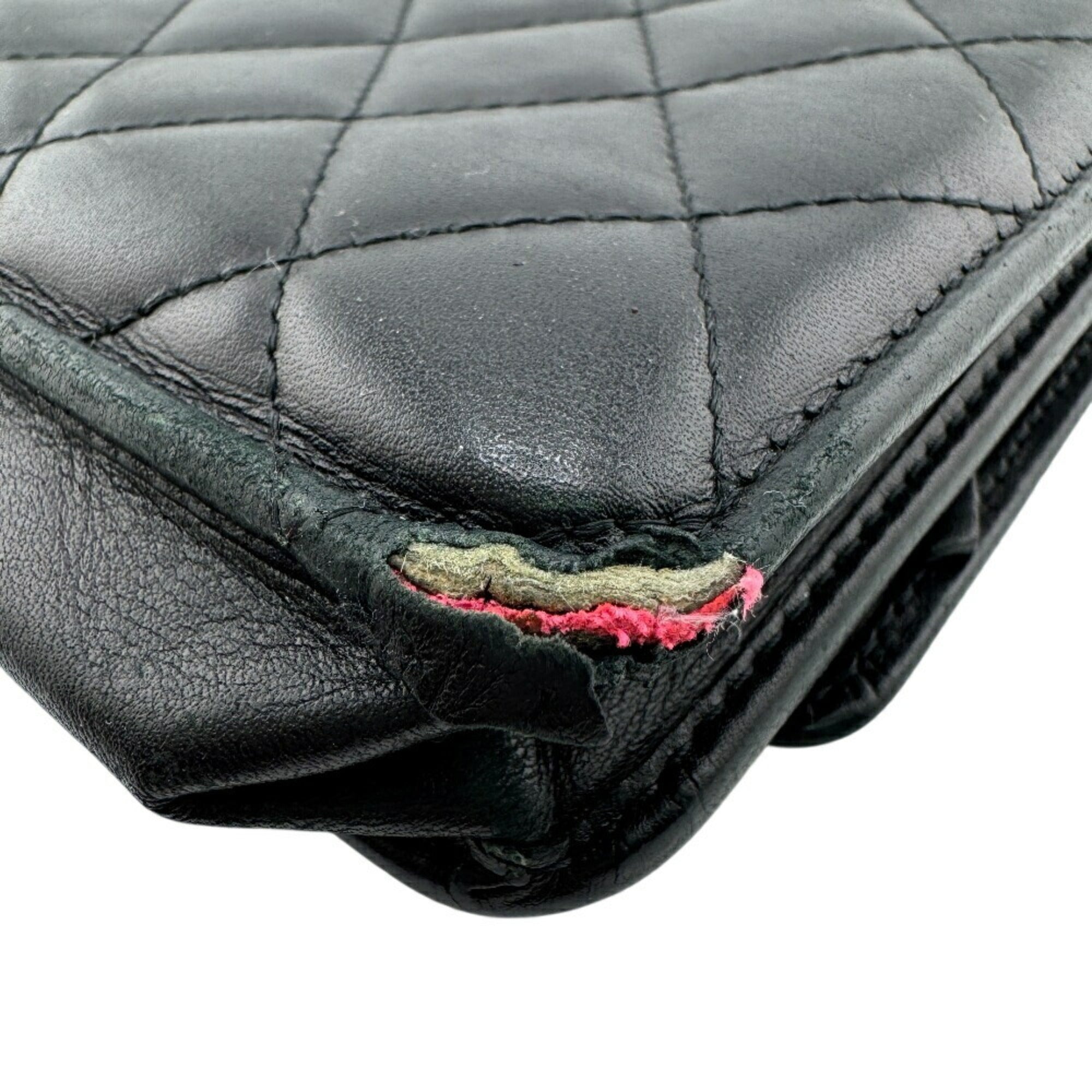 Cambon Wallet on Chain Quilted Leather