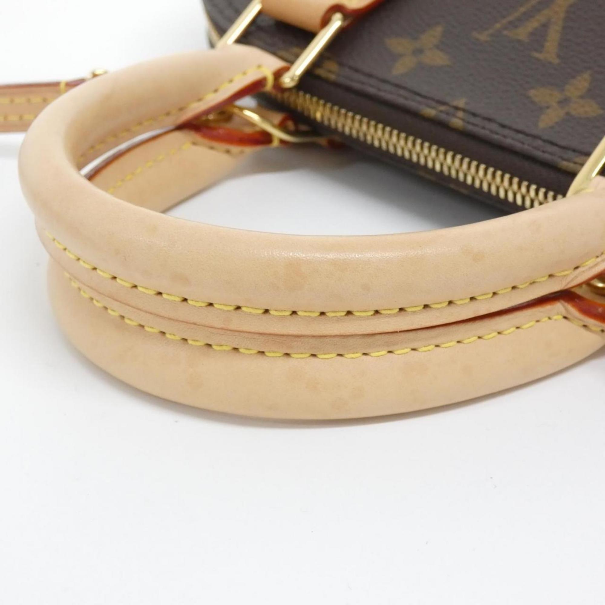 Louis Vuitton Marron Coated Canvas Handbag (Pre-Owned)
