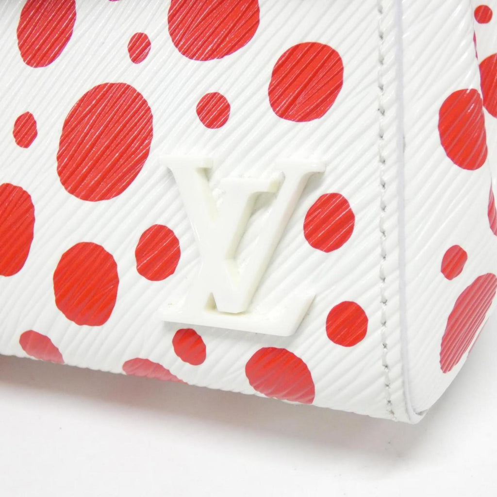 Louis Vuitton Blanc Rouge White Leather Handbag (Pre-Owned)