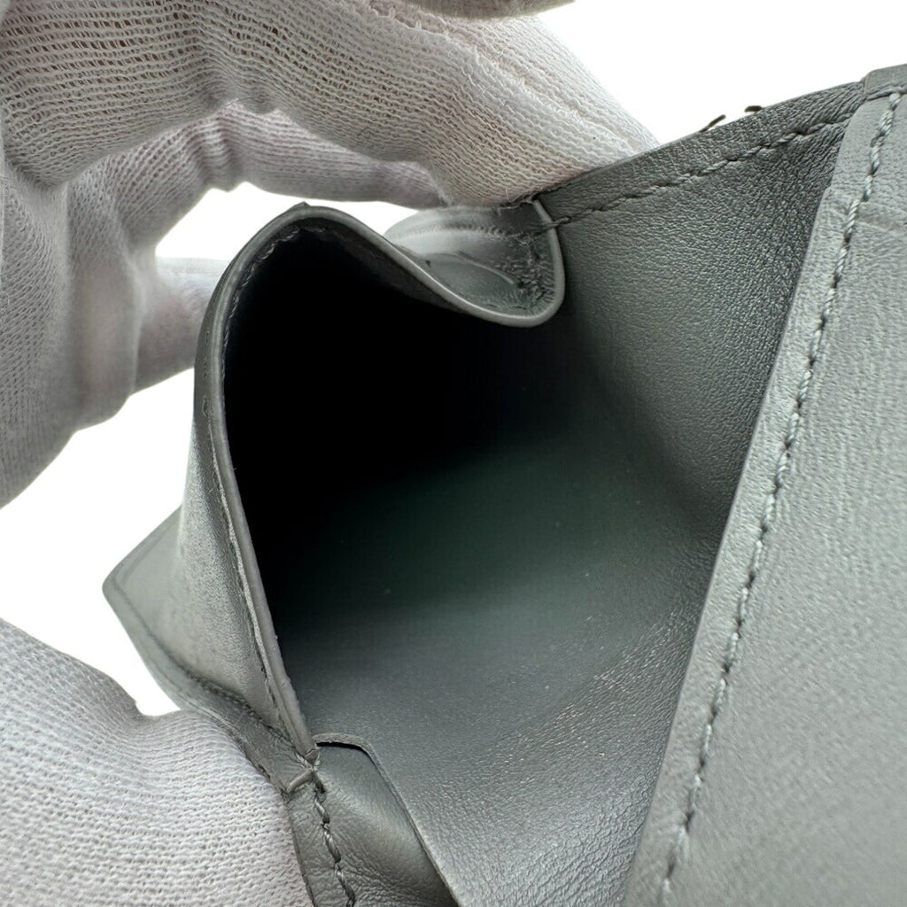Louis Vuitton Dark Gray Gray Leather Wallet (Bi-Fold) (Pre-Owned)
