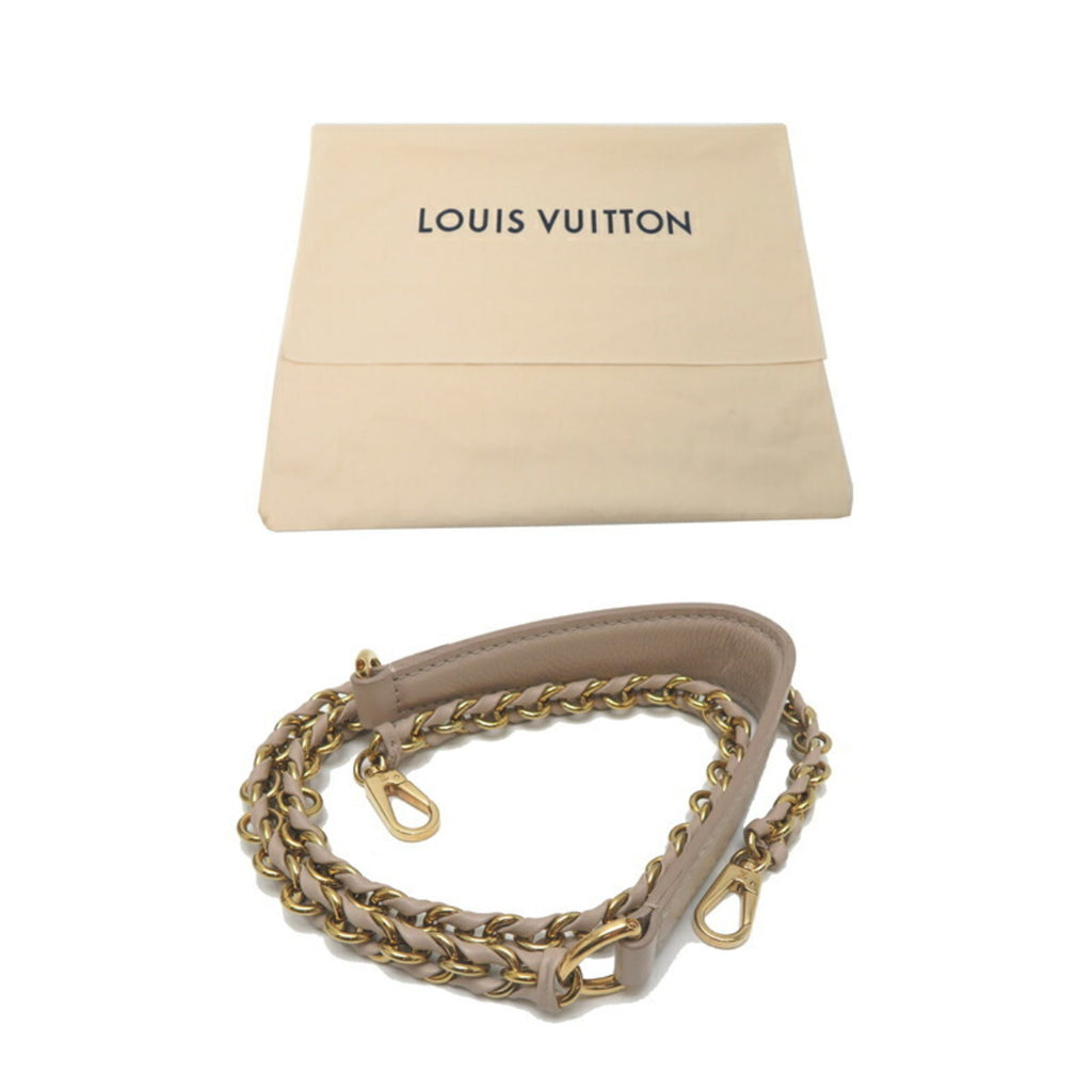 Louis Vuitton Galle Grayish Leather Handbag (Pre-Owned)