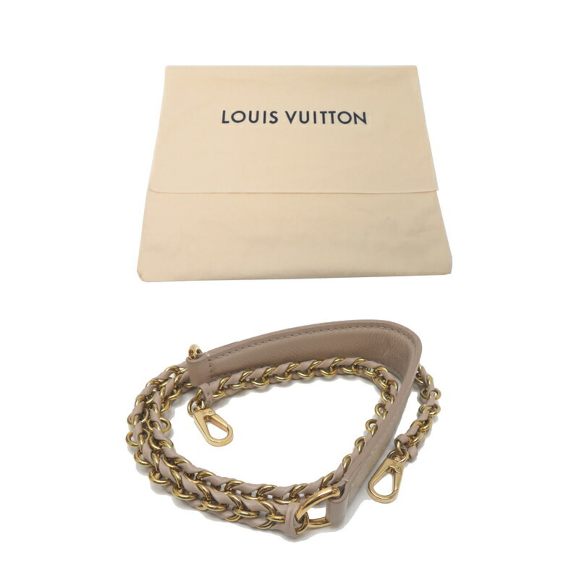 Louis Vuitton Galle Grayish Leather Handbag (Pre-Owned)