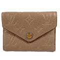 Louis Vuitton Beige Monogram Empreinte Wallet (Tri-Fold) (Pre-Owned)
