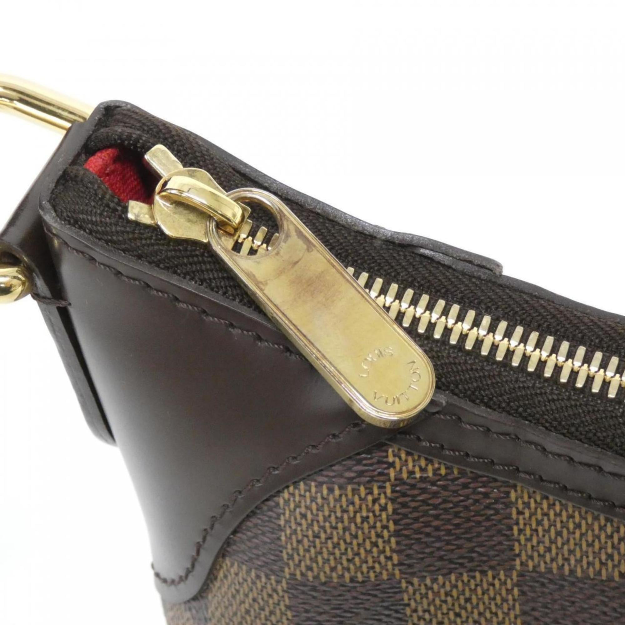 Louis Vuitton Ebene Coated Canvas Shoulder Bag (Pre-Owned)