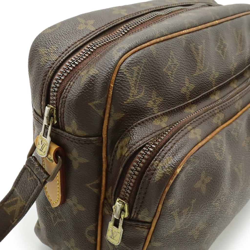 Louis Vuitton Black Brown Monogram Monogram Shoulder Bag (Pre-Owned)
