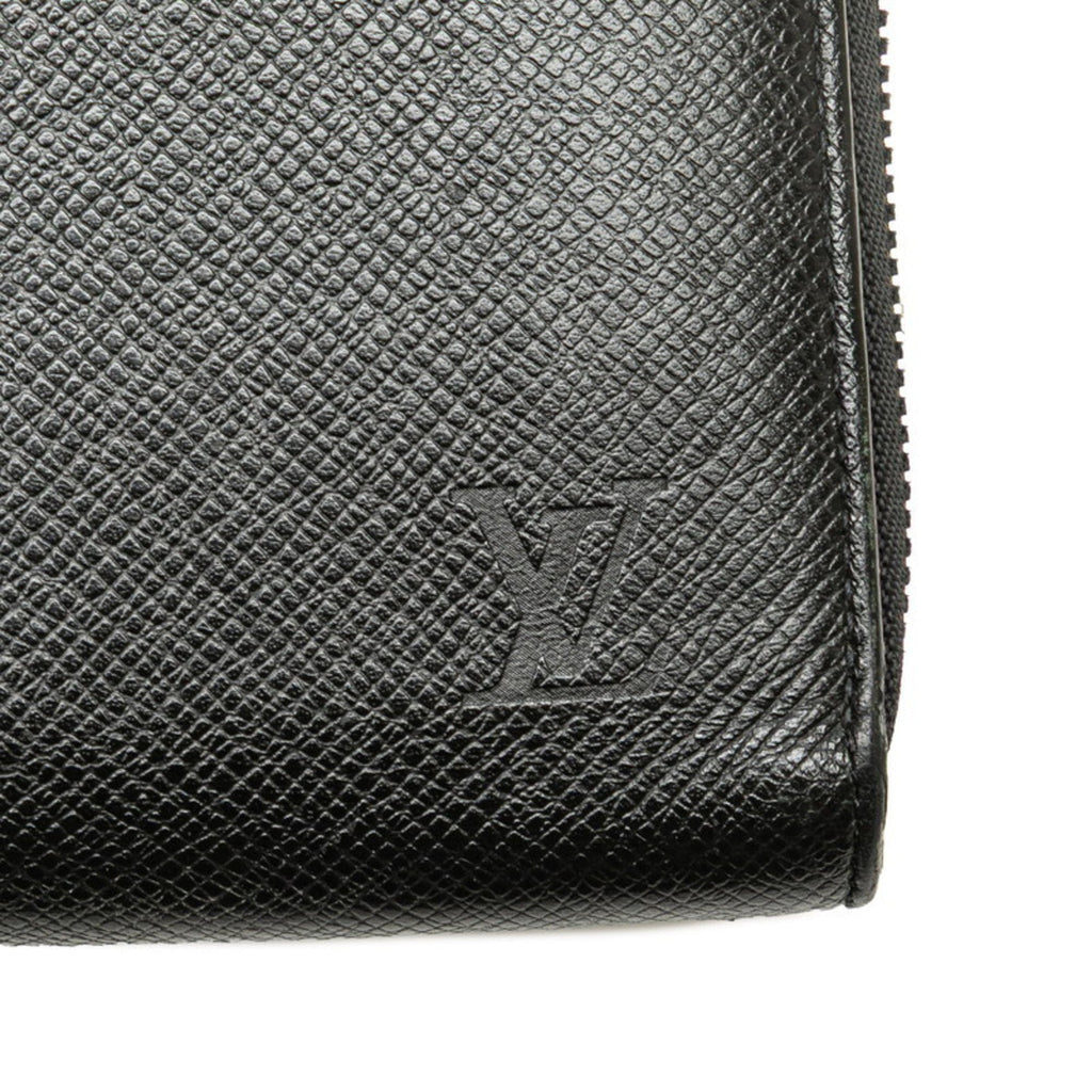 Louis Vuitton Taiga Black Noir Leather Coin Purse/Coin Case (Pre-Owned)