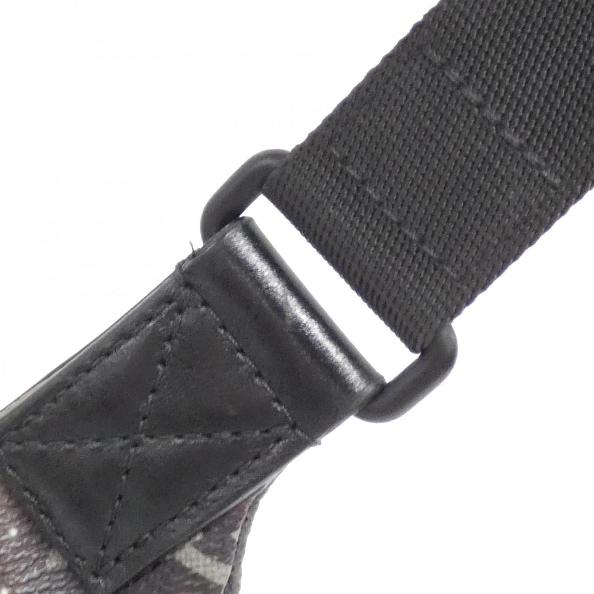 Louis Vuitton Silver Coated Canvas Shoulder Bag (Pre-Owned)