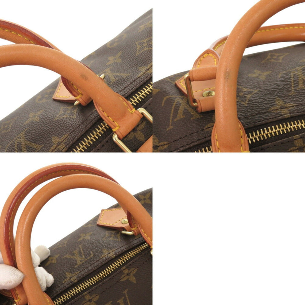 Louis Vuitton Brown Monogram Monogram Boston Bag Handbag (Pre-Owned)