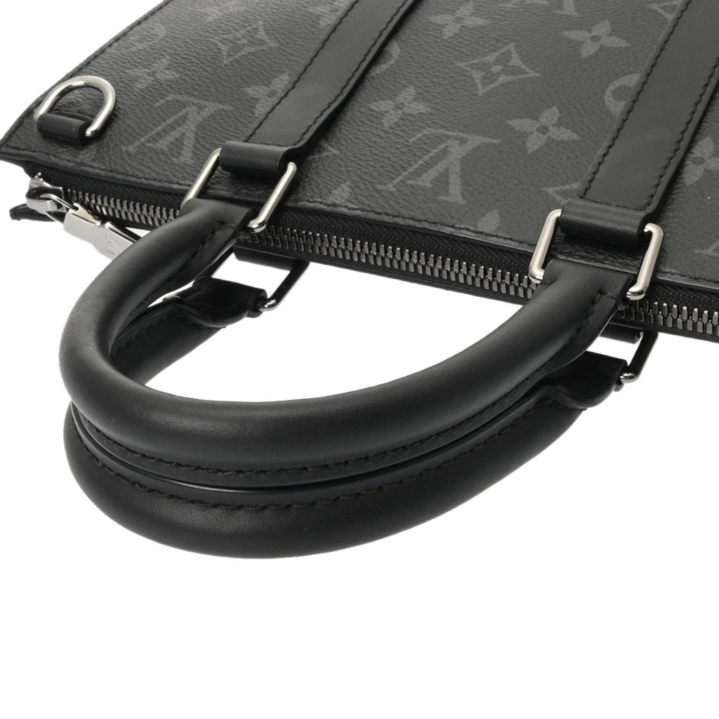 Louis Vuitton Black Gray Monogram Eclipse Canvas Handbag (Pre-Owned)