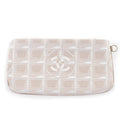Travel Line Wallet on Chain Quilted Nylon