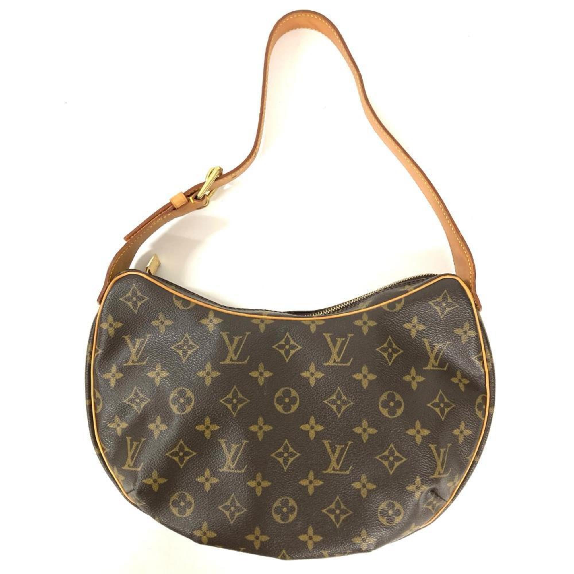 Croissant Handbag Monogram Canvas MM