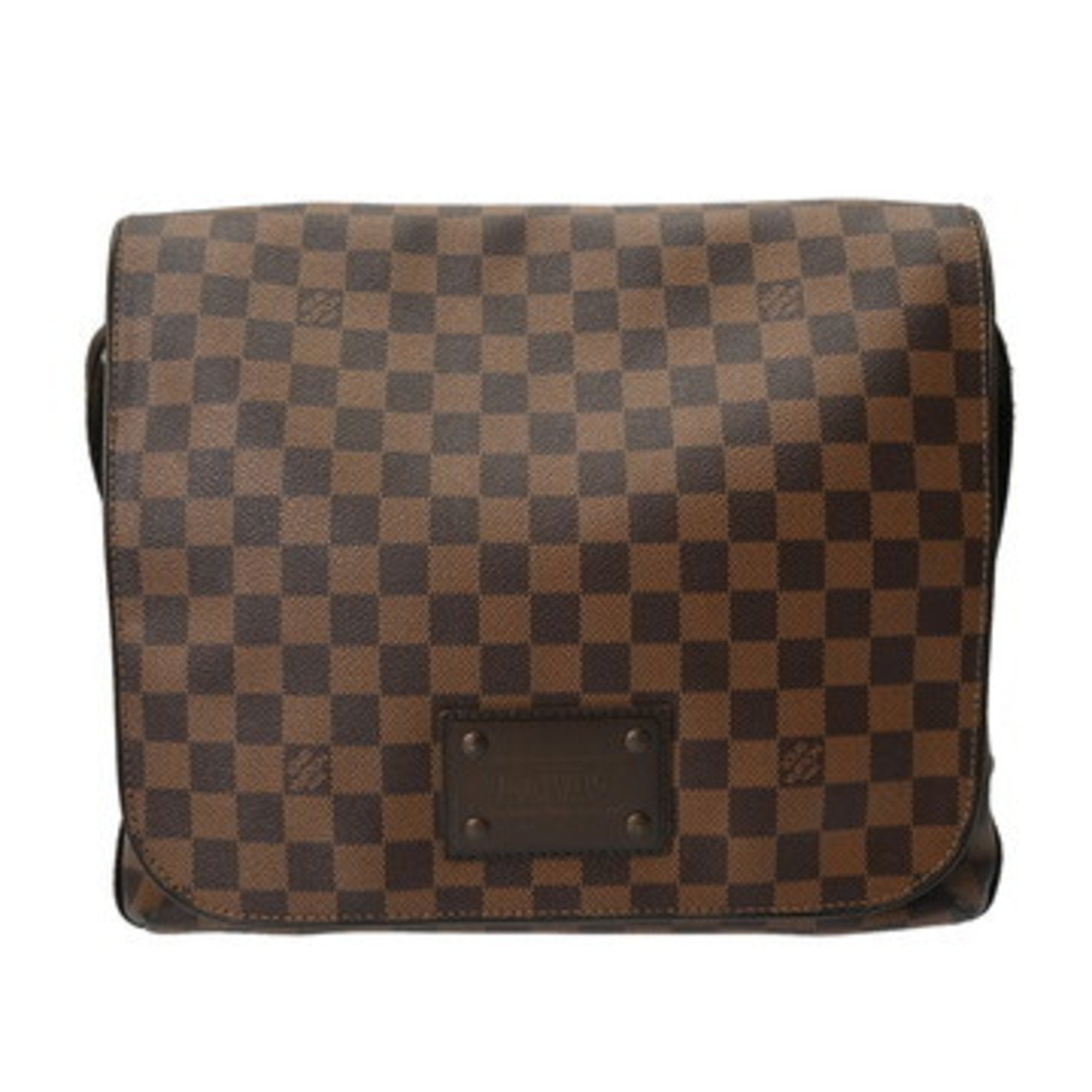 Louis Vuitton Brown Damier Canvas Shoulder Bag (Pre-Owned)