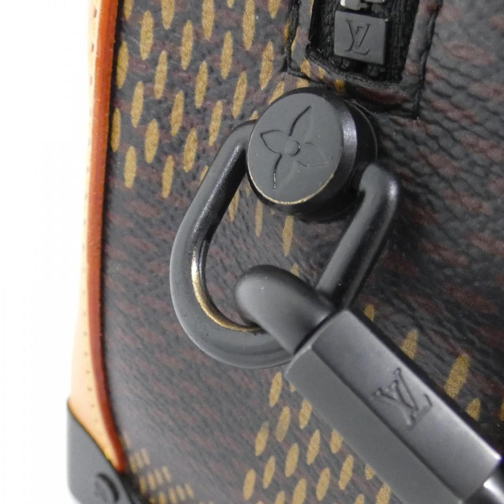 Louis Vuitton Brown Coated Canvas Shoulder Bag (Pre-Owned)