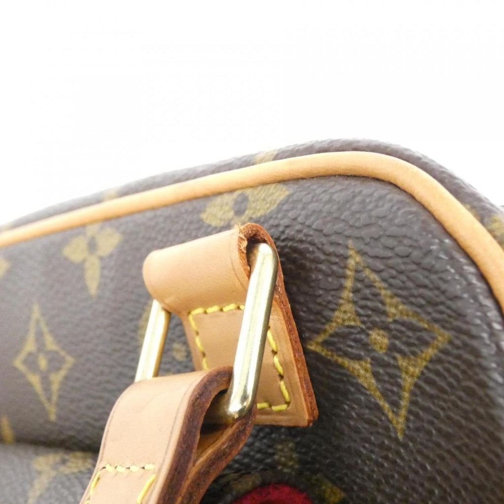 Louis Vuitton Marron Coated Canvas Handbag (Pre-Owned)