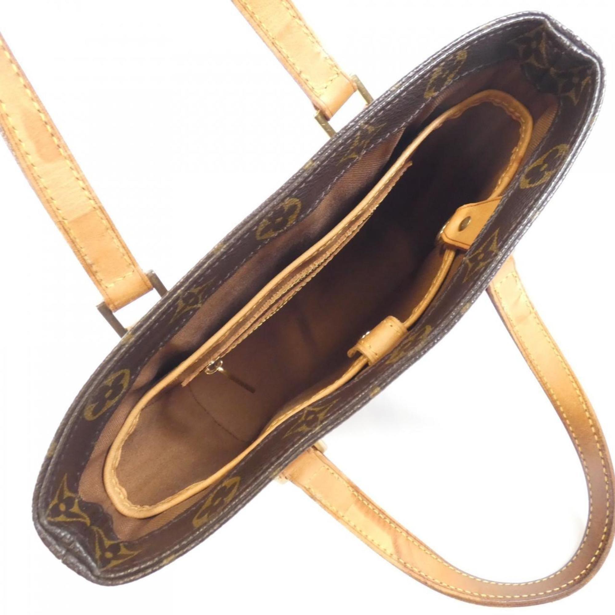 Louis Vuitton Marron Coated Canvas Handbag (Pre-Owned)