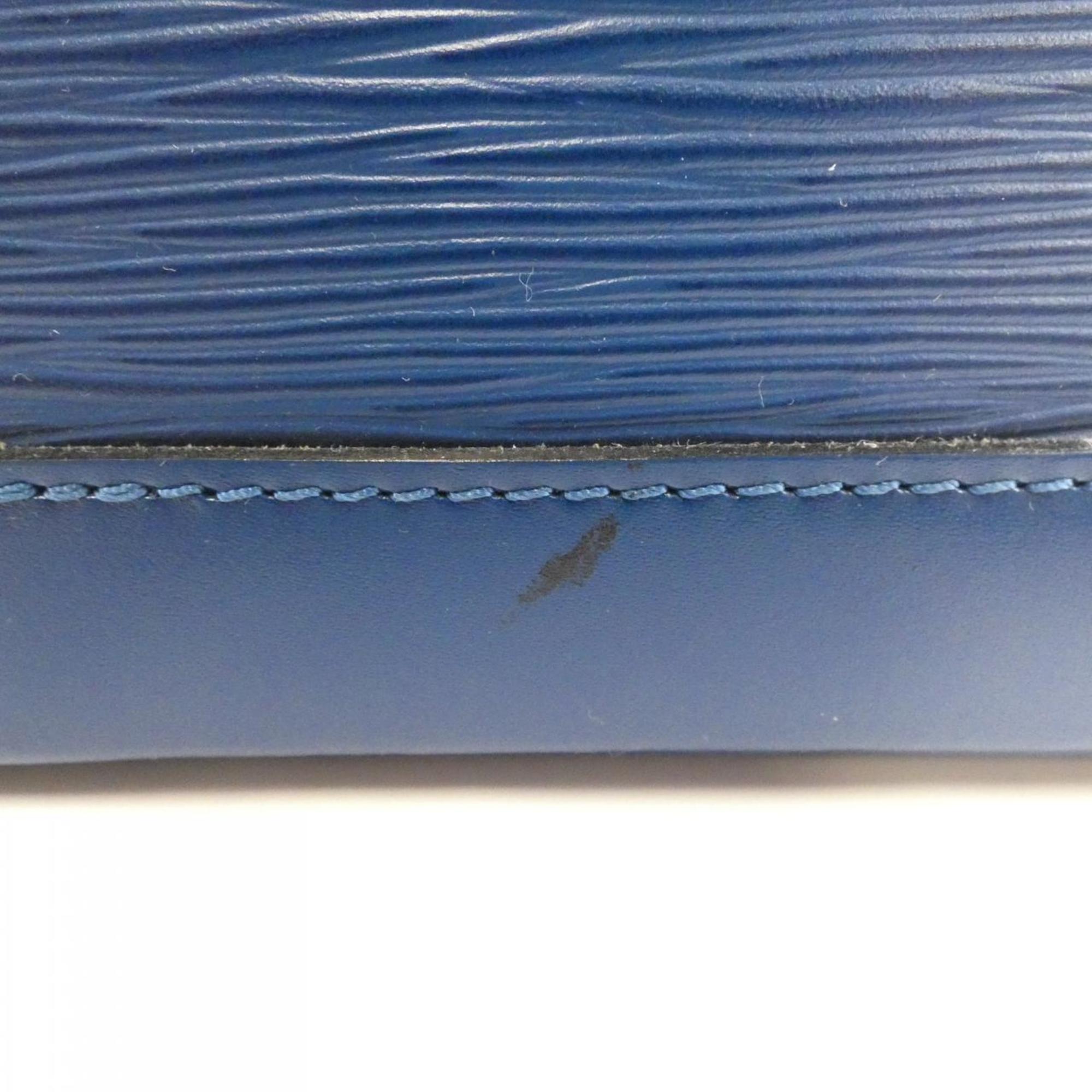 Louis Vuitton Blue Leather Handbag (Pre-Owned)