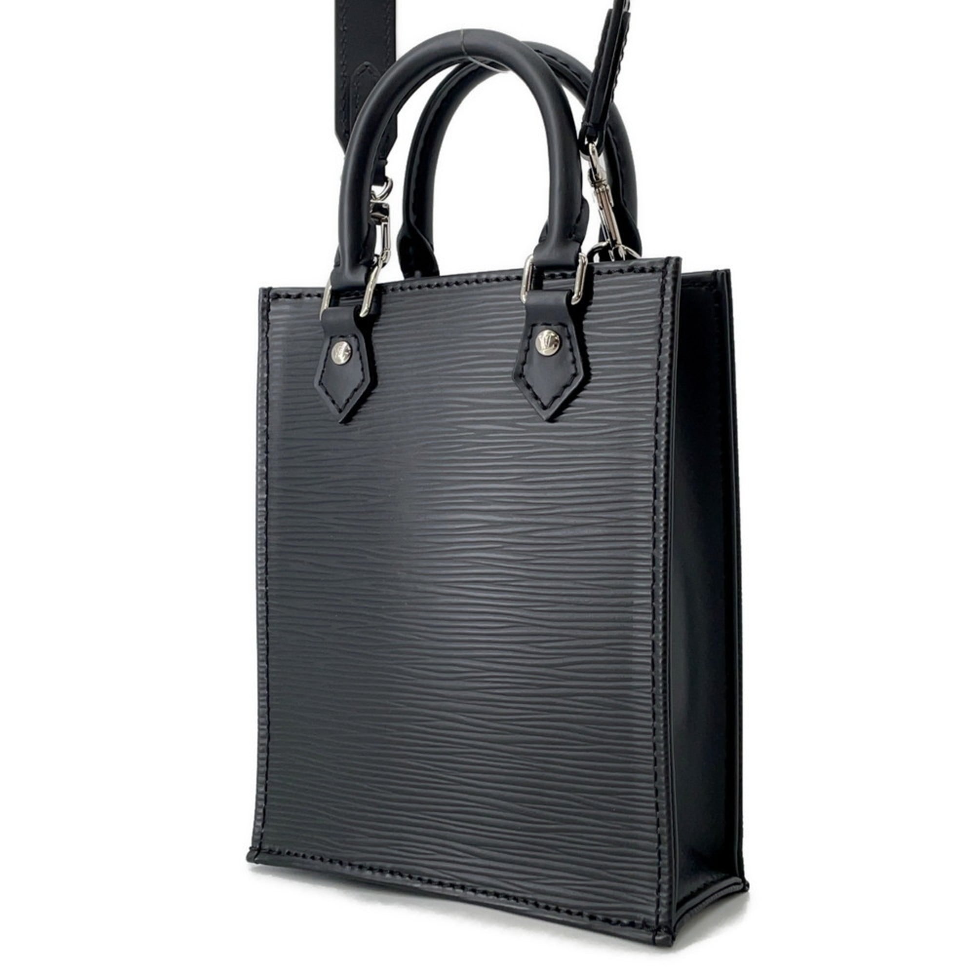 Louis Vuitton Epi Black Noir Epi Leather Handbag Shoulder Bag (Pre-Owned)
