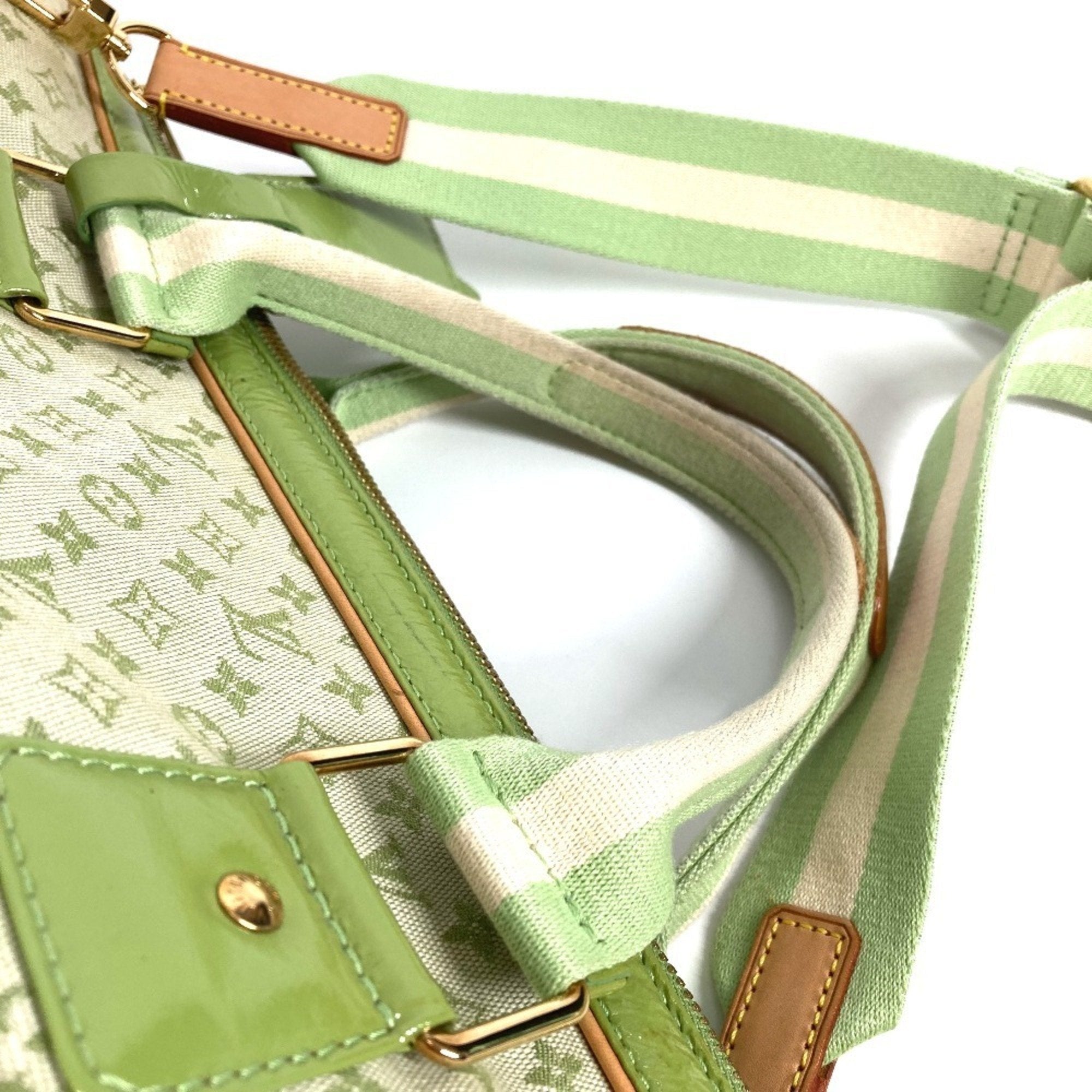 Louis Vuitton Almond Green Monogram Monogram Mini Shoulder Bag Tote Bag (Pre-Owned)