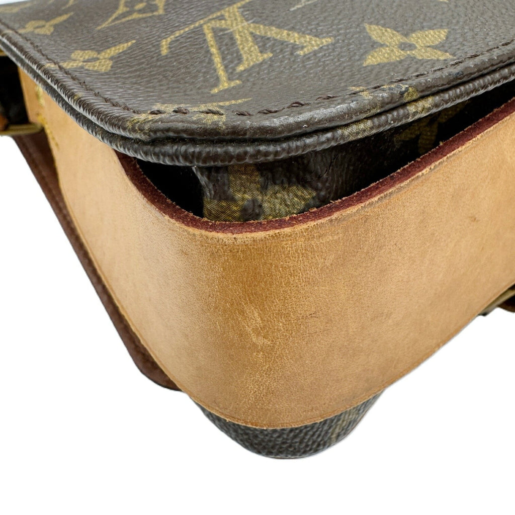 Louis Vuitton Brown Monogram Shoulder Bag (Pre-Owned)