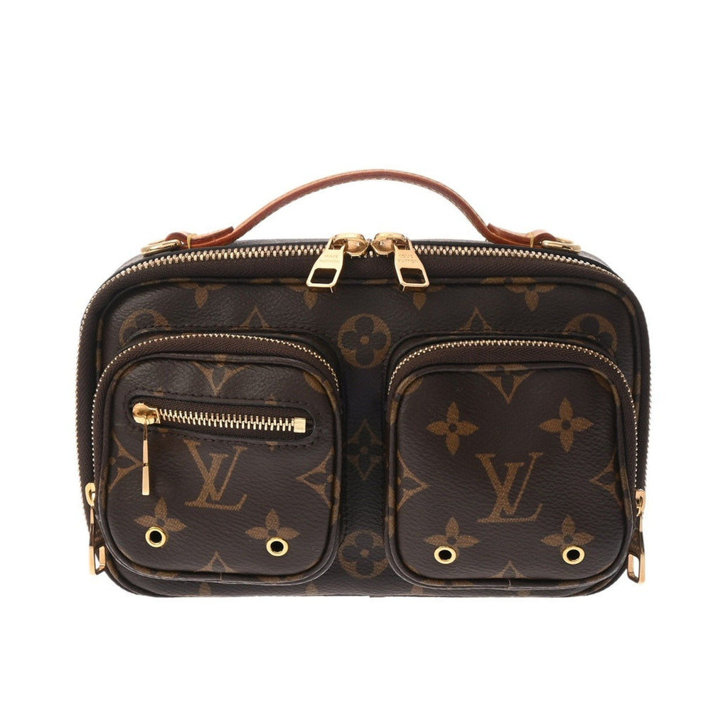 Louis Vuitton Brown Monogram Canvas Shoulder Bag (Pre-Owned)