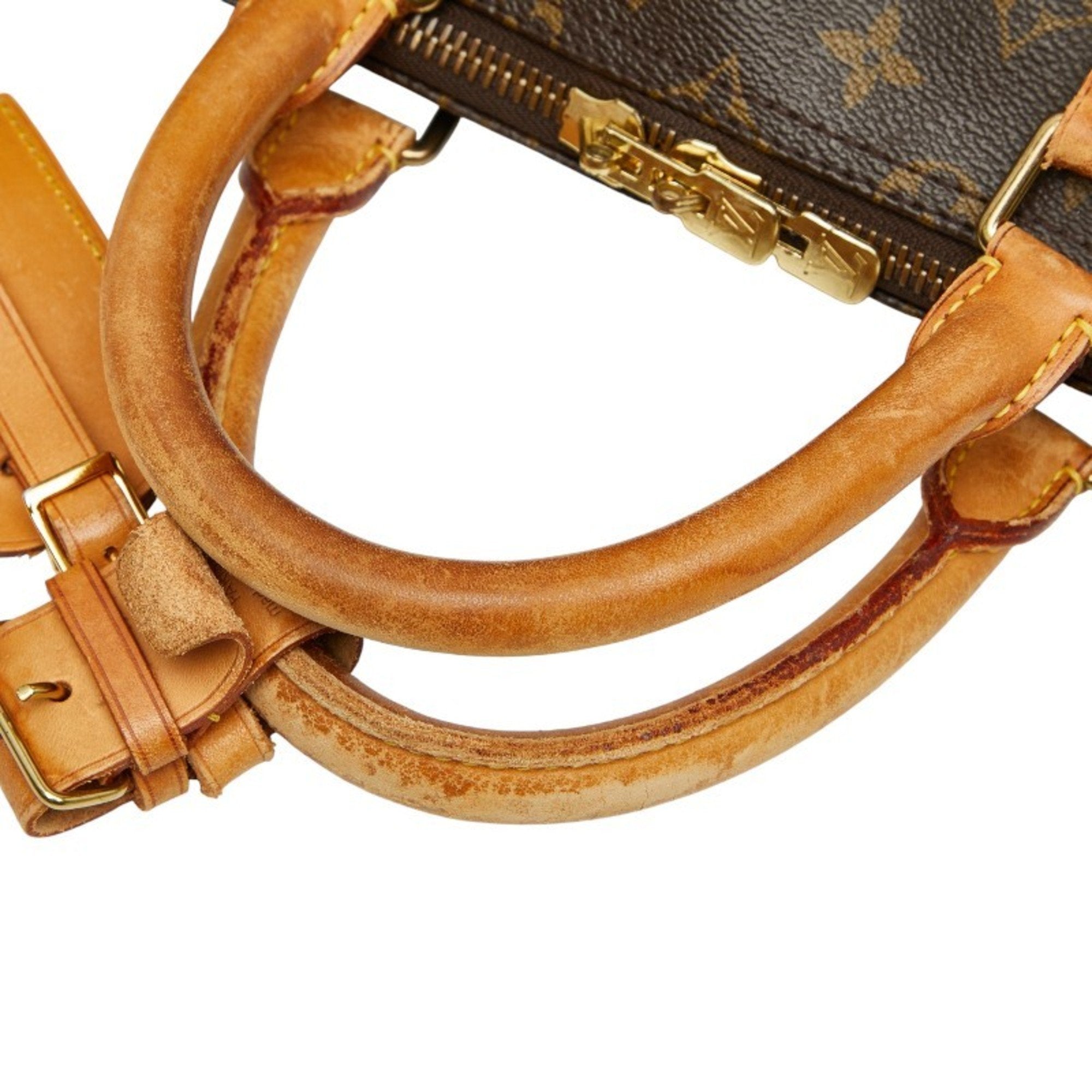 Louis Vuitton Brown Monogram Monogram Boston Bag (Pre-Owned)