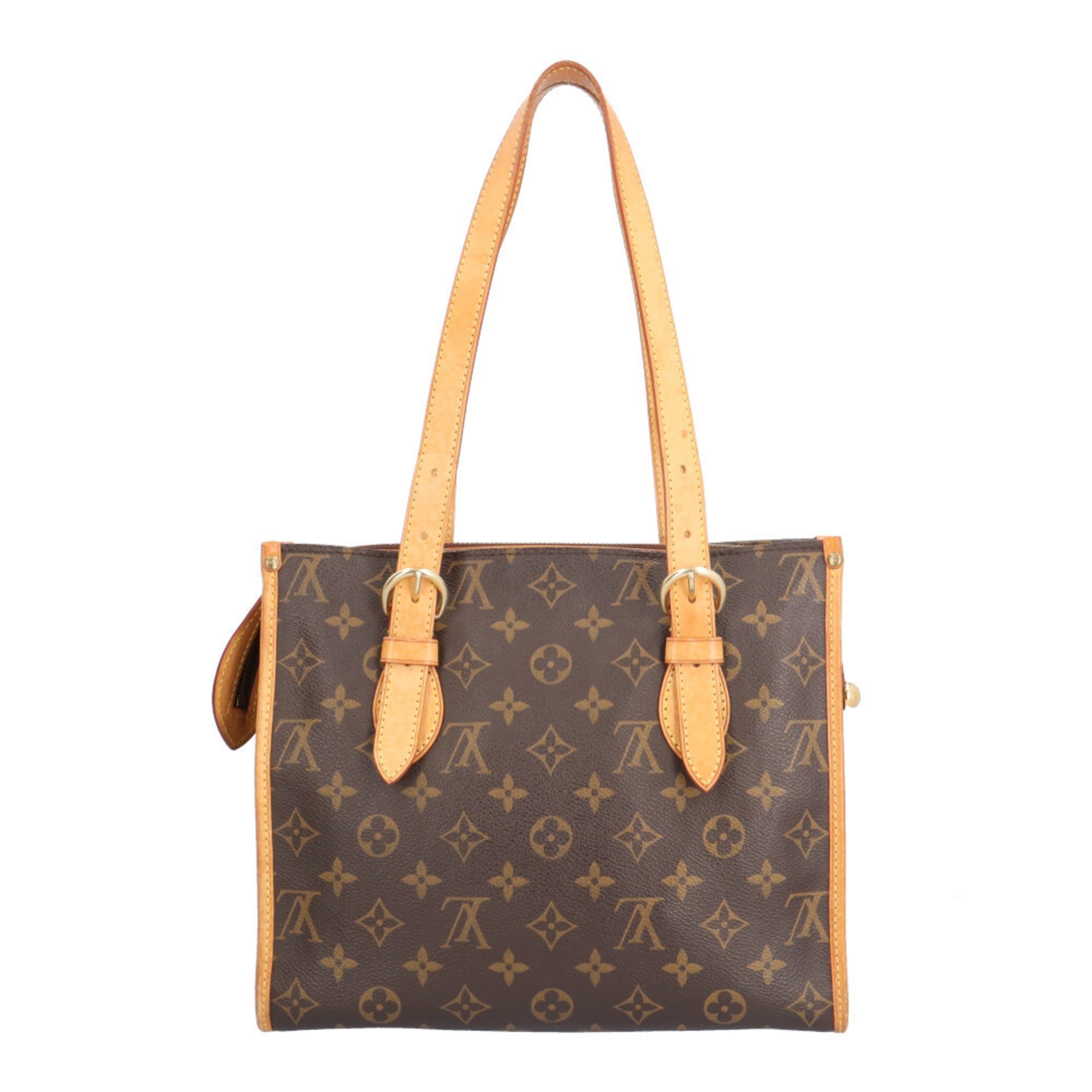 Louis Vuitton Brown Monogram Canvas Shoulder Bag (Pre-Owned)