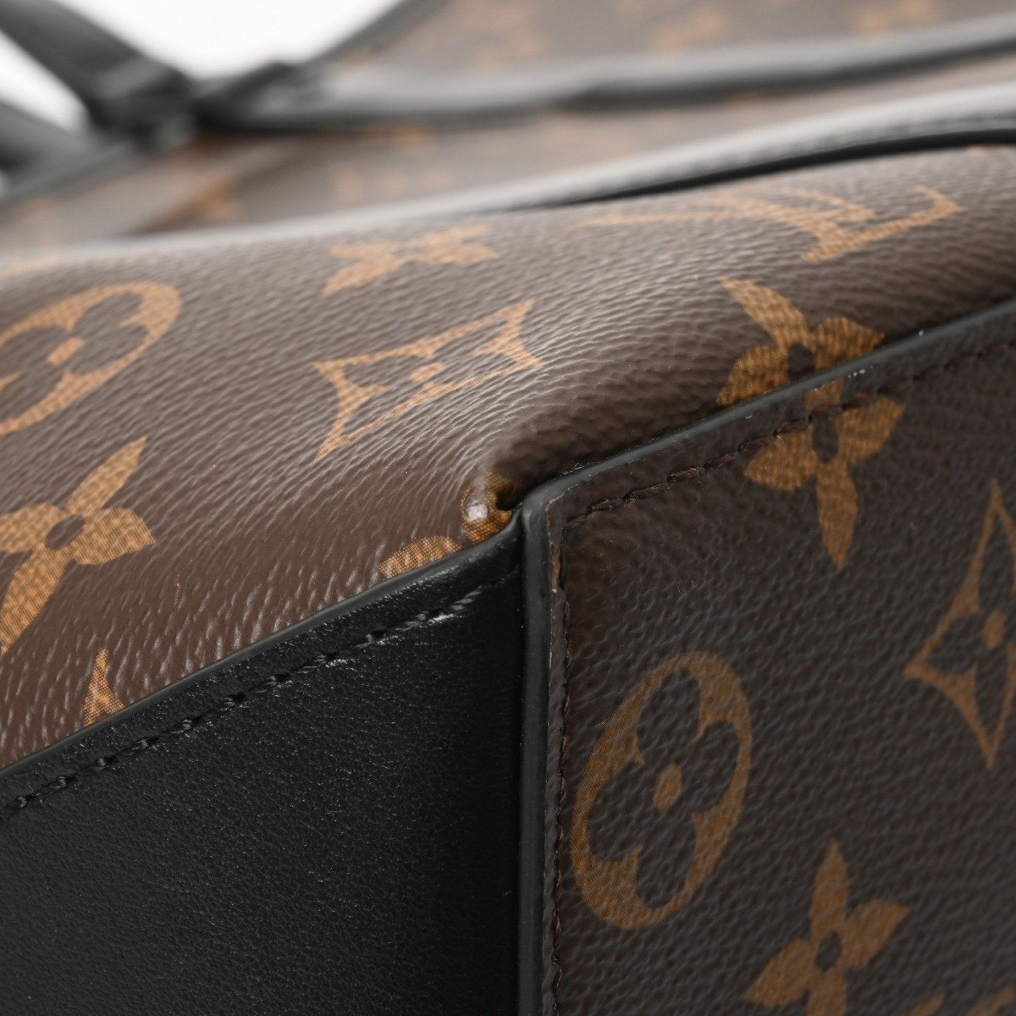 Louis Vuitton Monogram Macassar Brown Monogram Macassar Noir Tote Bag (Pre-Owned)