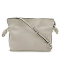 Flamenco Knot Clutch Leather Medium