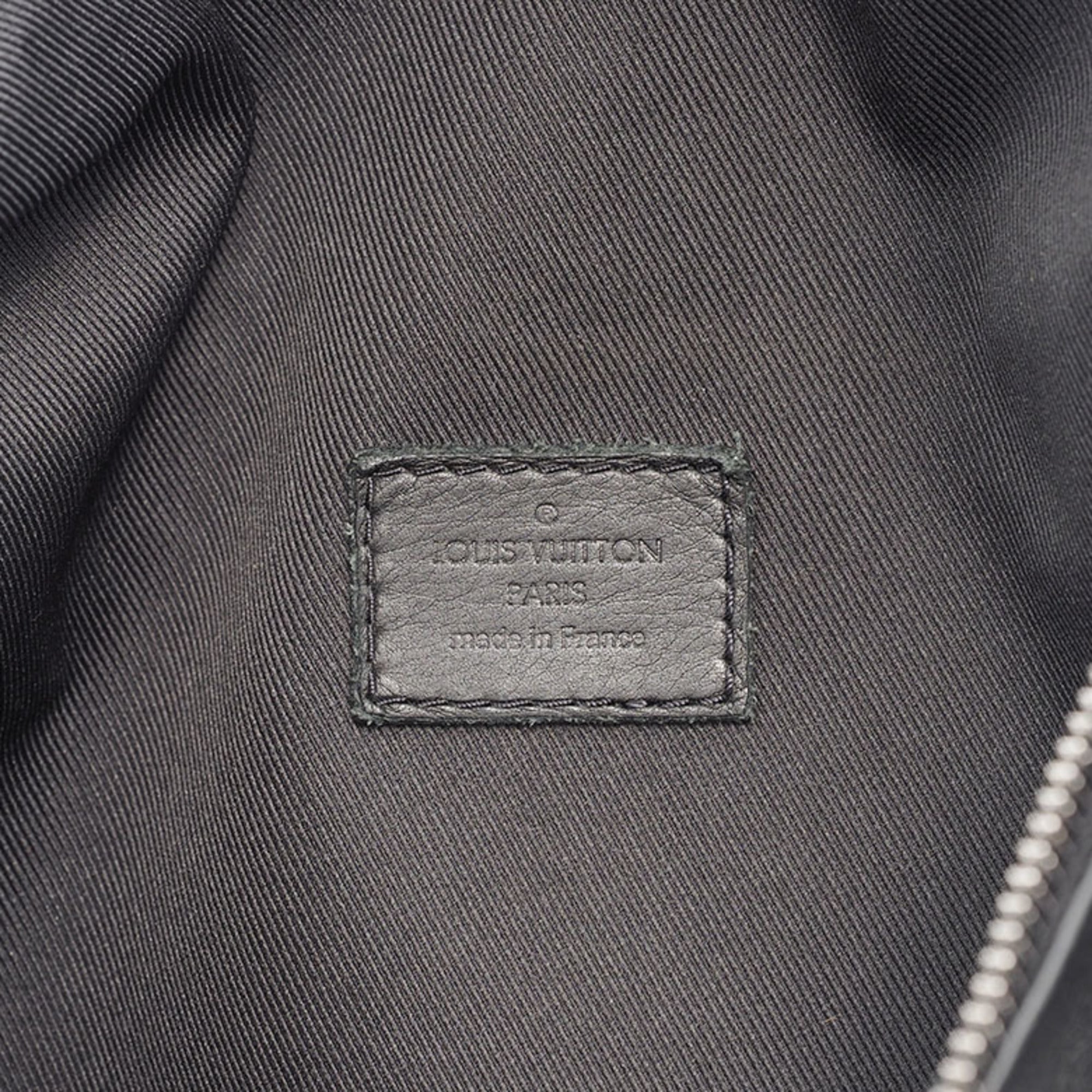 Louis Vuitton Monogram Shadow Black Monogram Shadow Sling Bag (Pre-Owned)