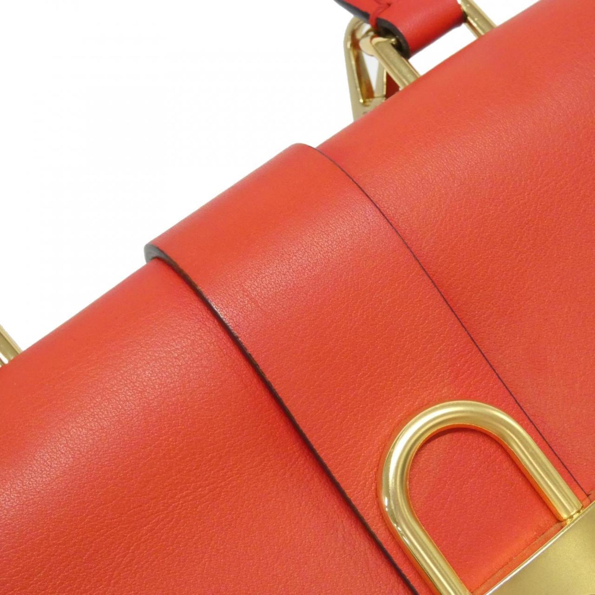 Louis Vuitton Coquelicots Marron Coated Canvas Leather Handbag (Pre-Owned)