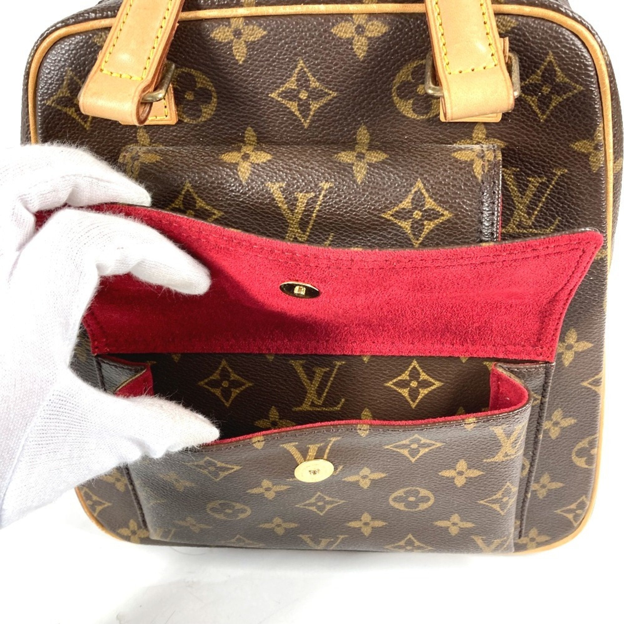 Louis Vuitton Monogram Brown Monogram Handbag Tote Bag (Pre-Owned)