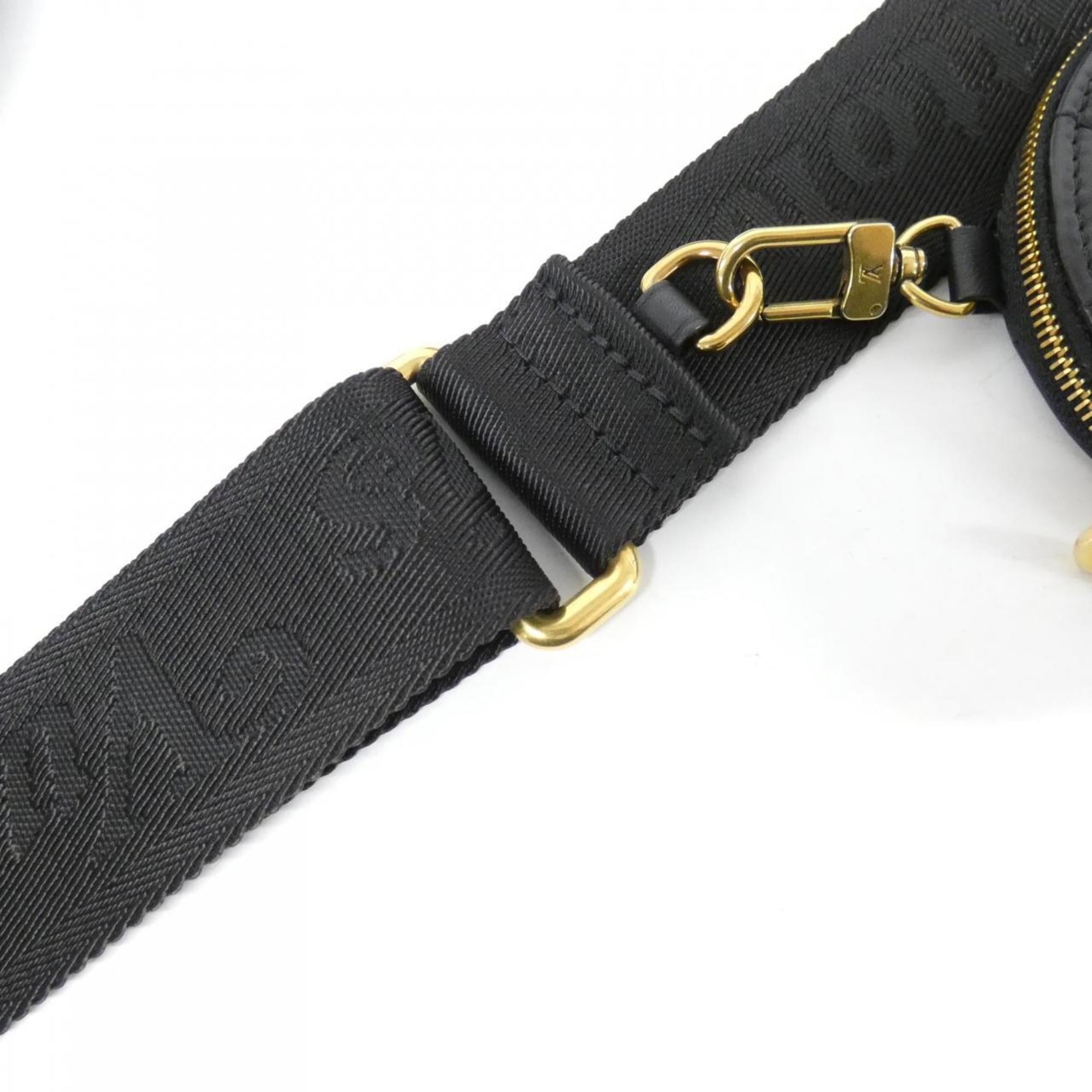 Louis Vuitton Black Leather Pochette Pouch Shoulder Bag (Pre-Owned)
