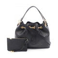 Louis Vuitton Black Noir Monogram Empreinte Handbag (Pre-Owned)