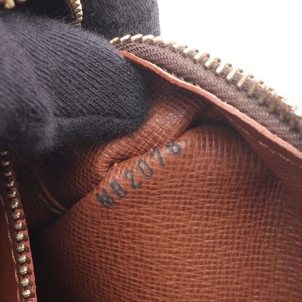 Louis Vuitton Brown Coated Canvas Pvc Leather Shoulder Bag (Pre-Owned)
