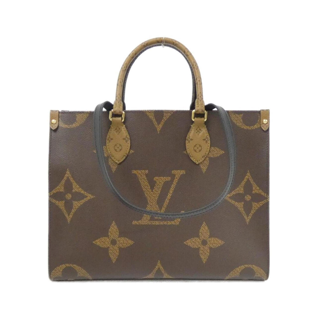 Louis Vuitton Monogram Marron Coated Canvas Handbag (Pre-Owned)