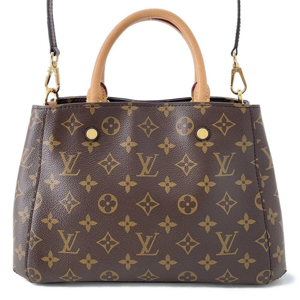 Louis Vuitton Bordeaux Monogram Monogram Leather Handbag Shoulder Bag (Pre-Owned)