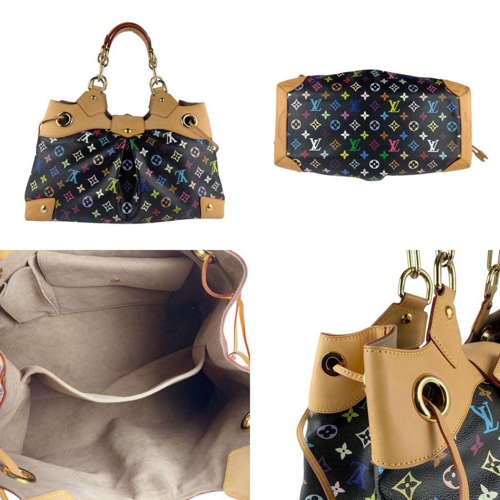 Louis Vuitton Multi-Color Noir Monogram Multicolore Handbag (Pre-Owned)