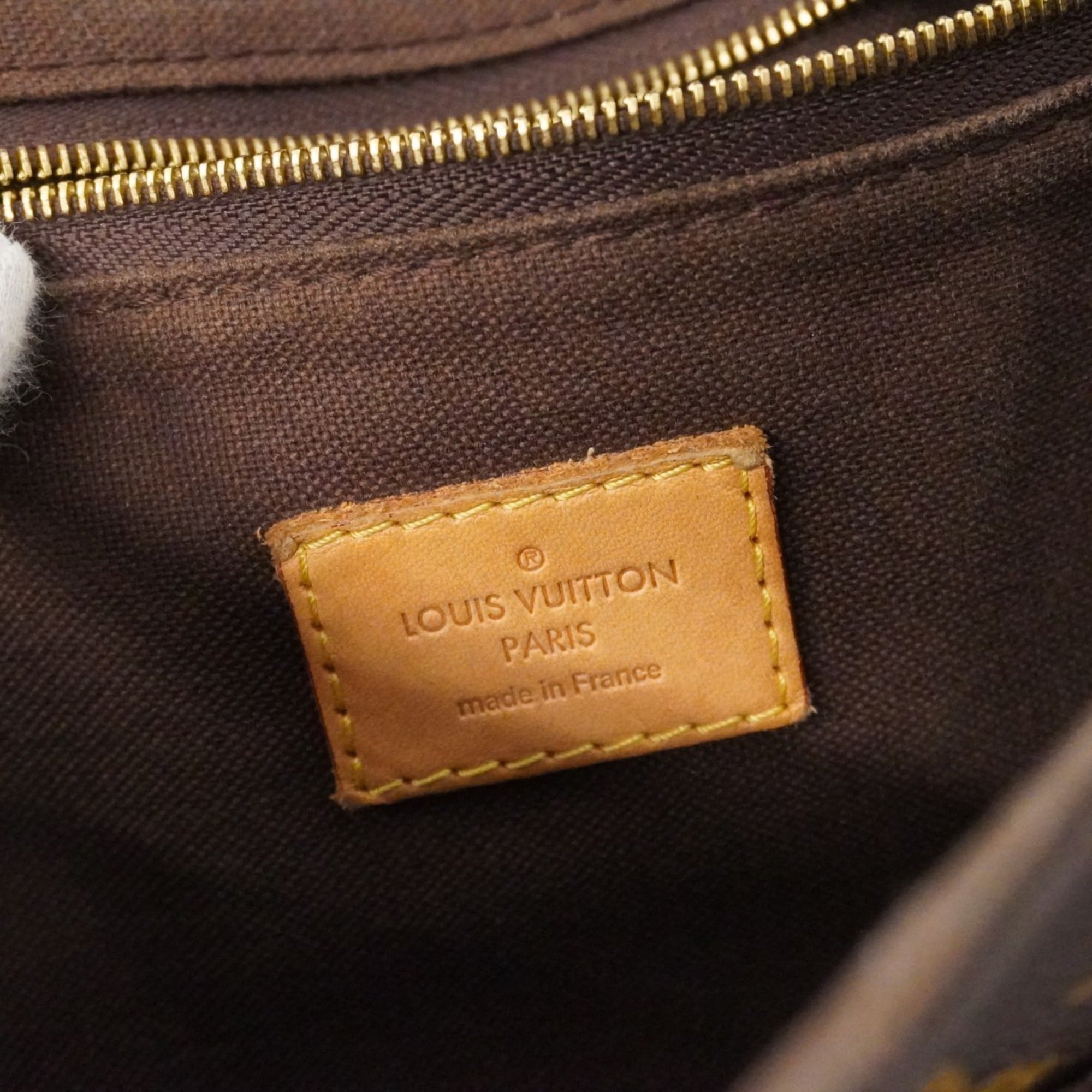 Menilmontant Handbag Monogram Canvas MM
