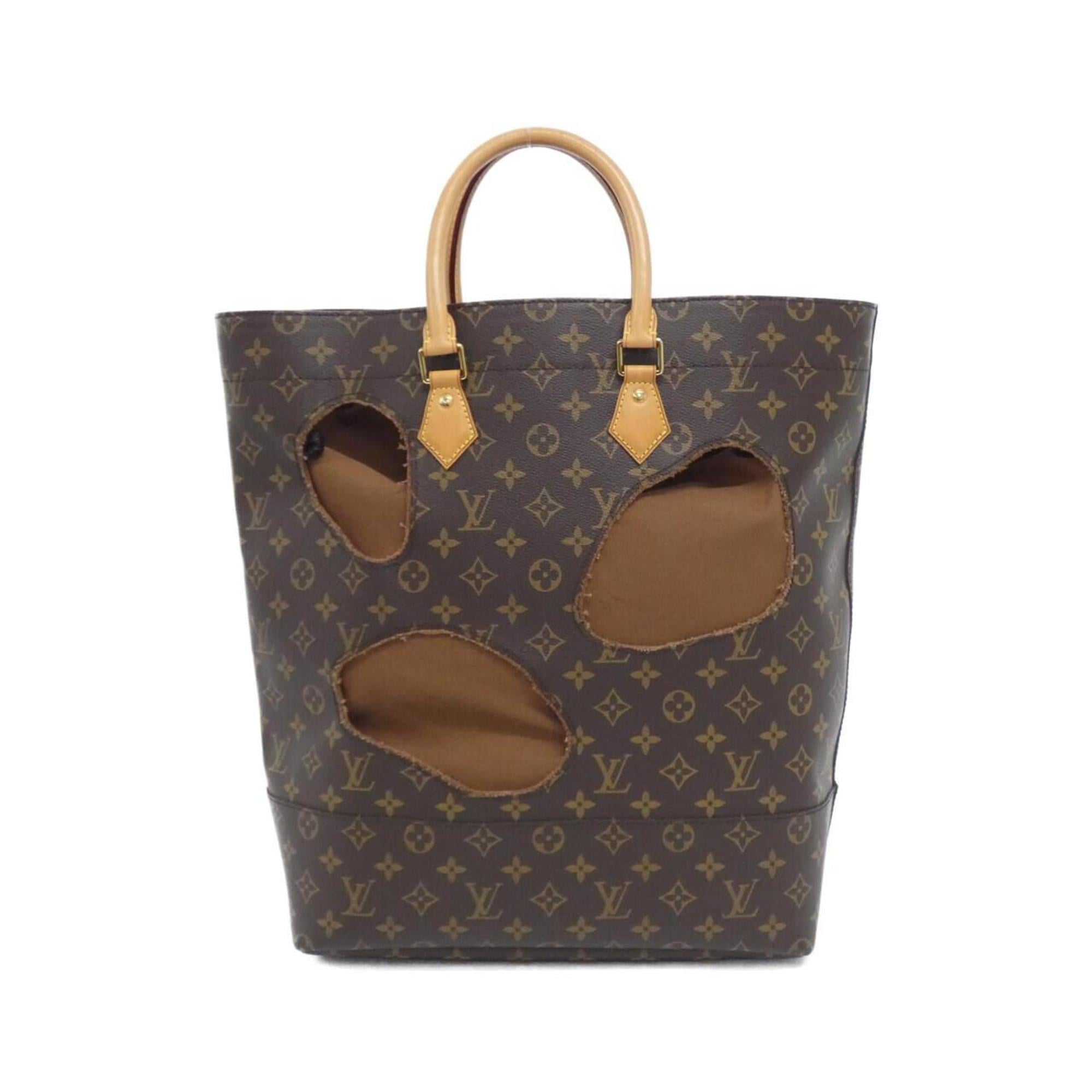 Louis Vuitton Marron Coated Canvas Handbag (Pre-Owned)