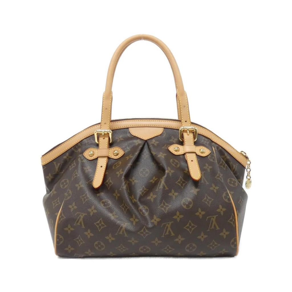 Louis Vuitton Marron Coated Canvas Shoulder Bag (Pre-Owned)